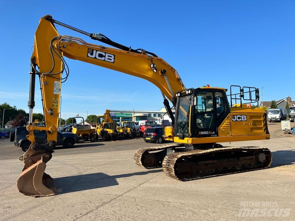 JCB 220X L Rupsgraafmachines
