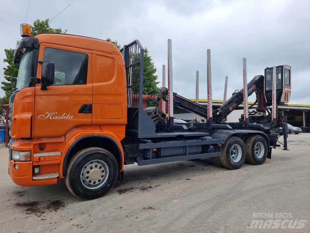 Scania R 580 Hout-Bakwagens