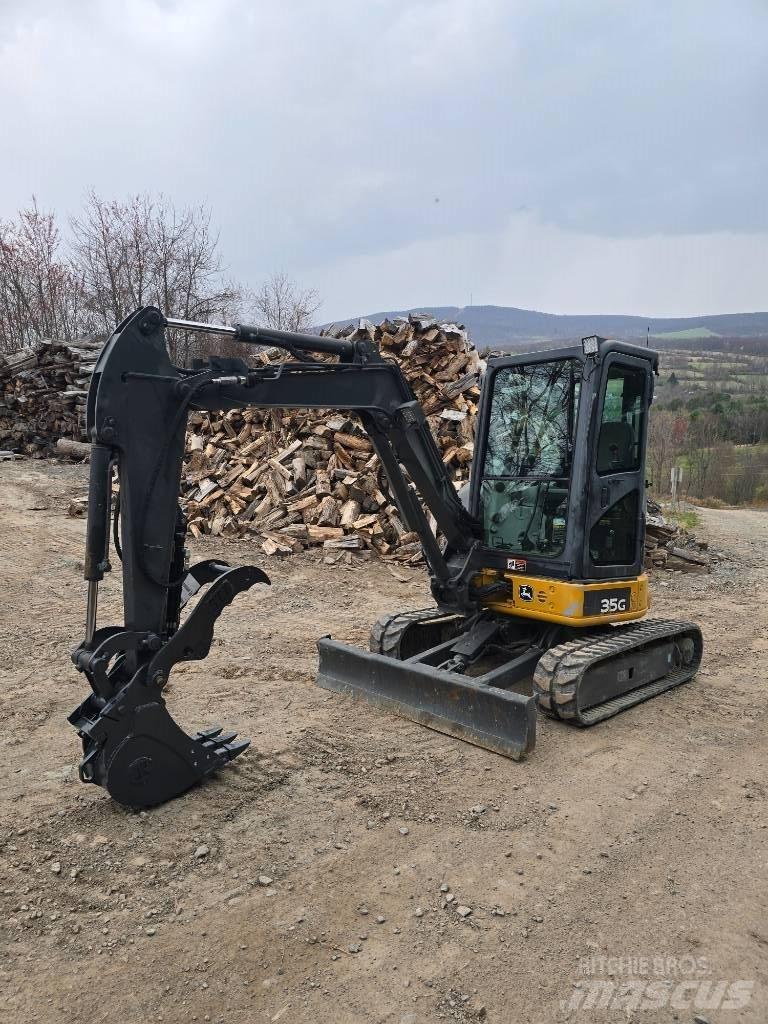 DEERE 35G Minigraafmachines < 7t