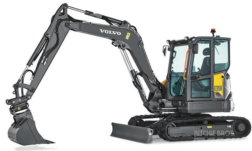 Volvo ECR58F NY/NEW Minigraafmachines < 7t