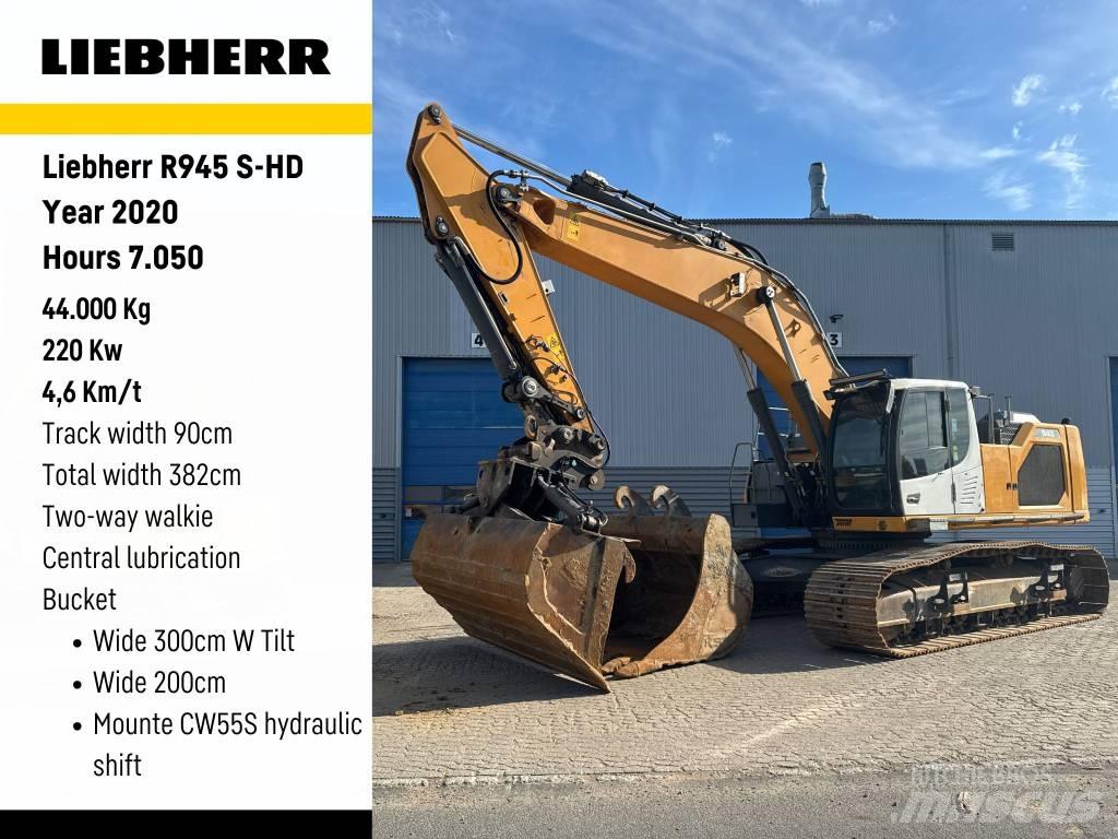 Liebherr R945 Rupsgraafmachines