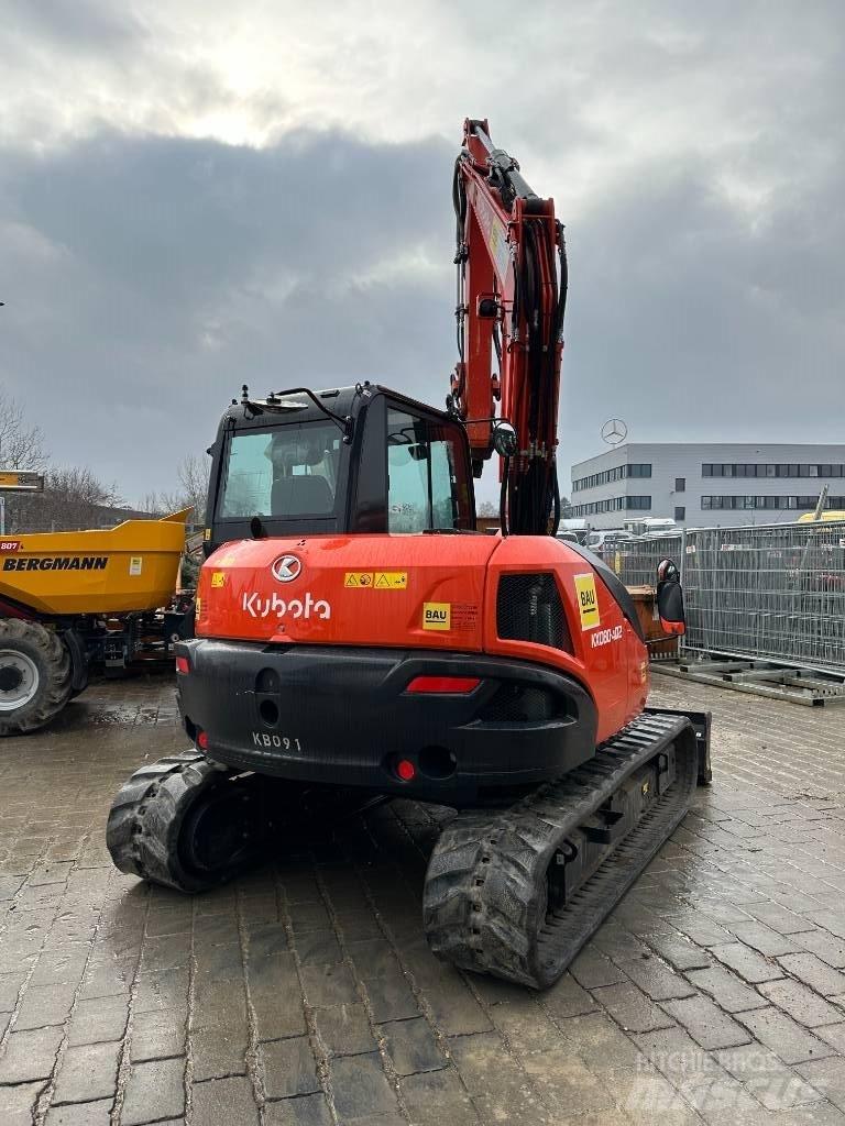 Kubota KX 080-4 Midigraafmachines 7t - 12t