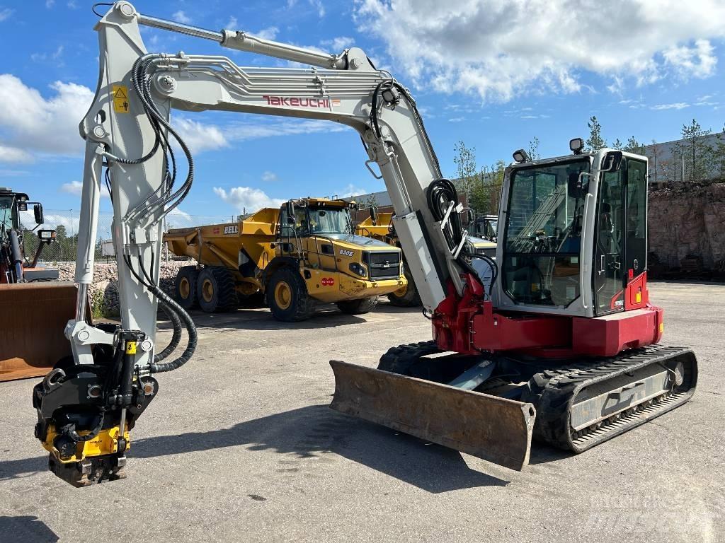 Takeuchi TB280FR Midigraafmachines 7t - 12t