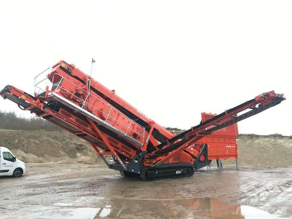 Finlay 693+MKll Mobiele zeefinstallaties