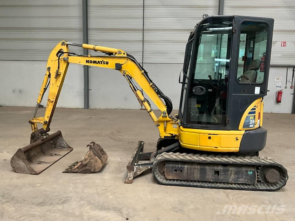 Komatsu PC 26 MR-3 Minigraafmachines < 7t