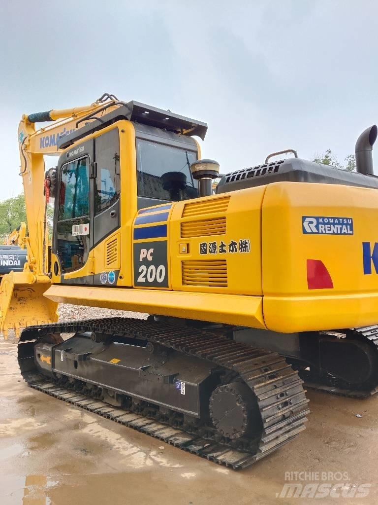 Komatsu PC200-8 Rupsgraafmachines