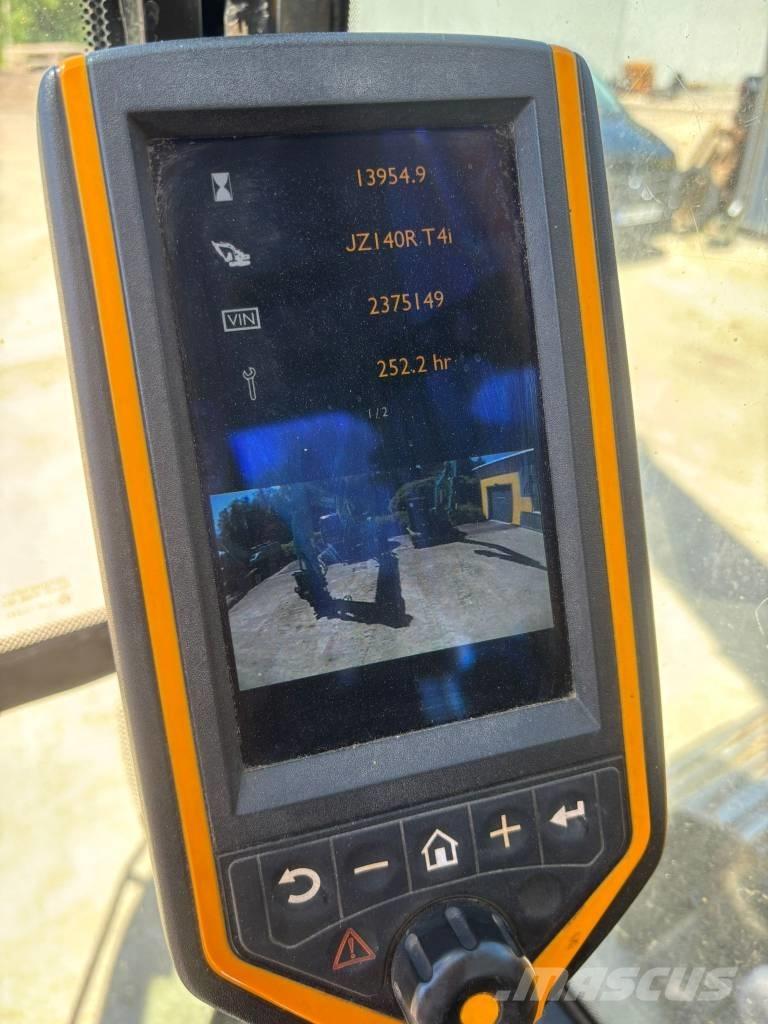 JCB JZ 140 LC Rupsgraafmachines