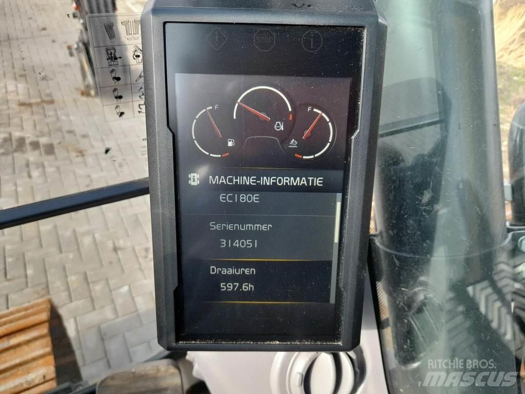 Volvo EC 180 Rupsgraafmachines