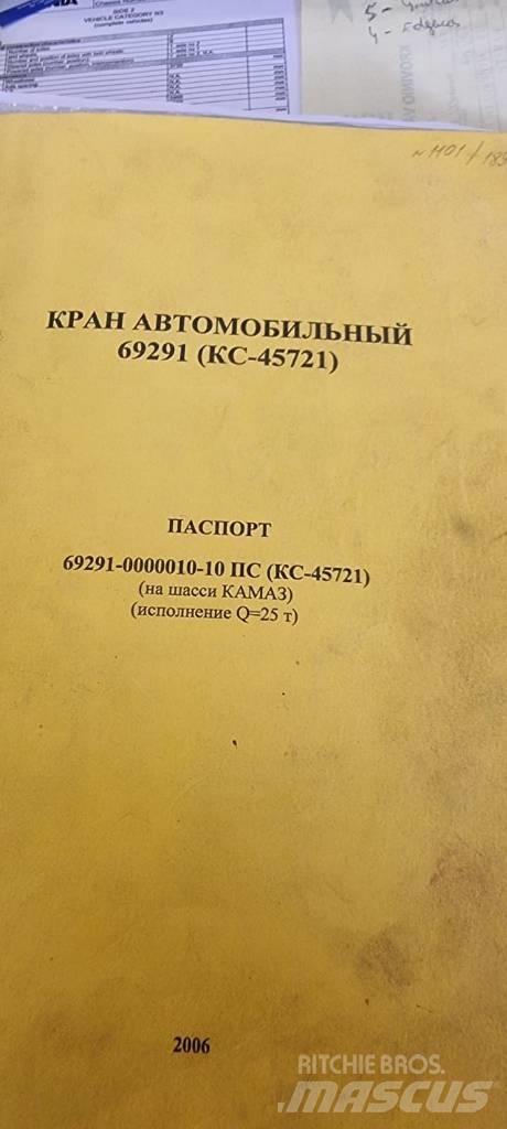 Kamaz 25T Kranen voor alle terreinen