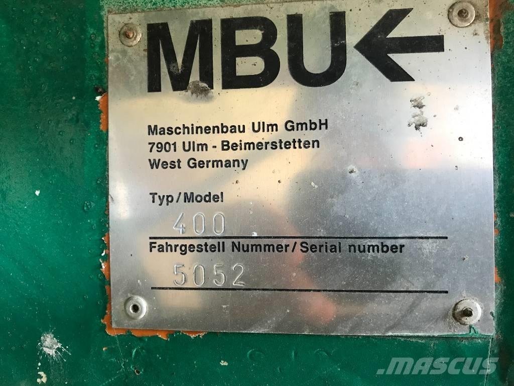 MBU 400 Asfaltafwerkmachines