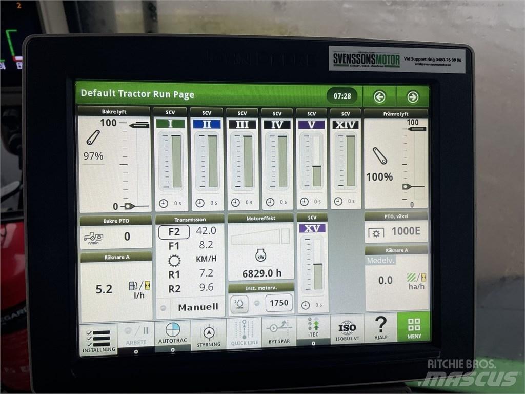 John Deere 7230R Tractoren
