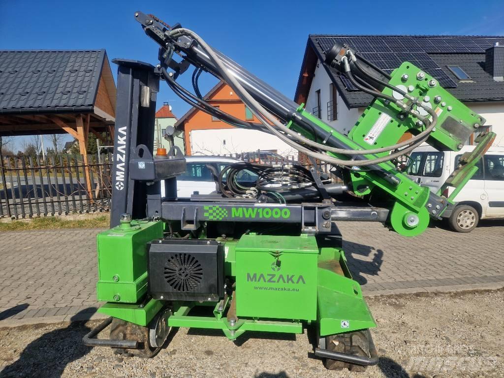 Mazaka 1000 CW Diesel heiblokken