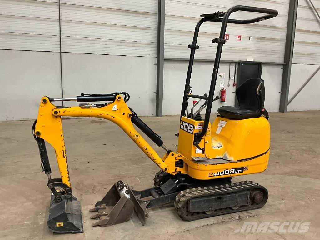 JCB 8008 Minigraafmachines < 7t