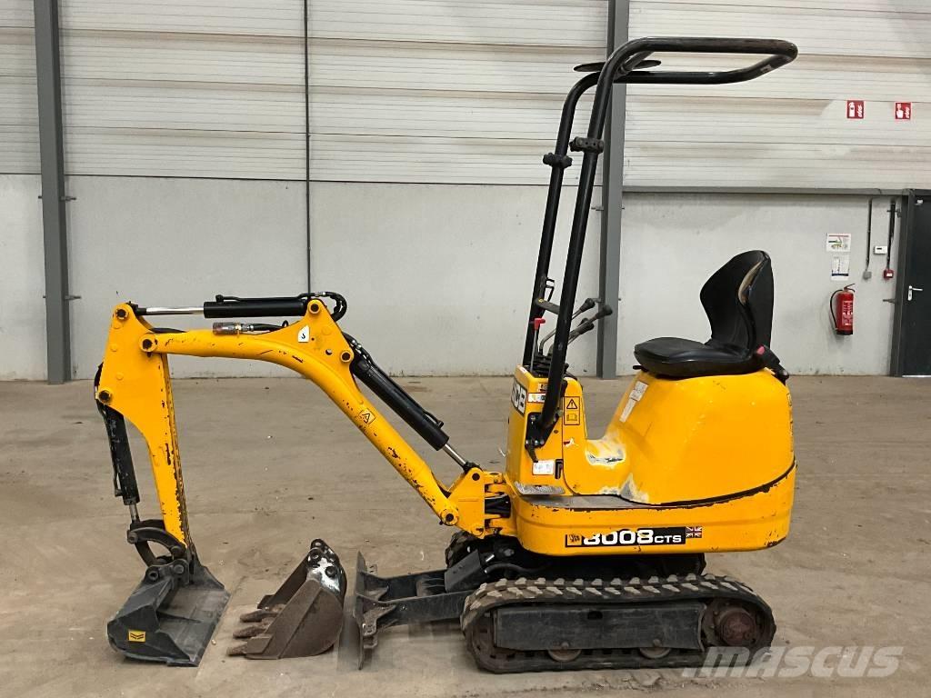 JCB 8008 Minigraafmachines < 7t