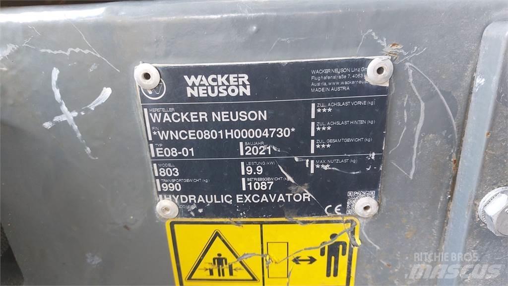 Wacker Neuson 803 Rupsgraafmachines