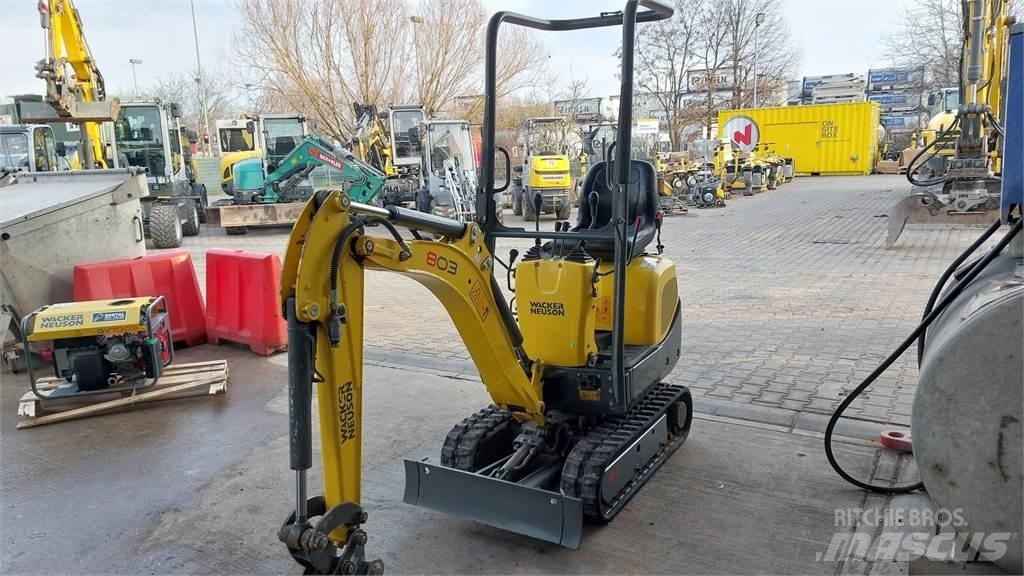 Wacker Neuson 803 Rupsgraafmachines