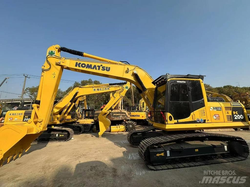 Komatsu PC 200 Rupsgraafmachines