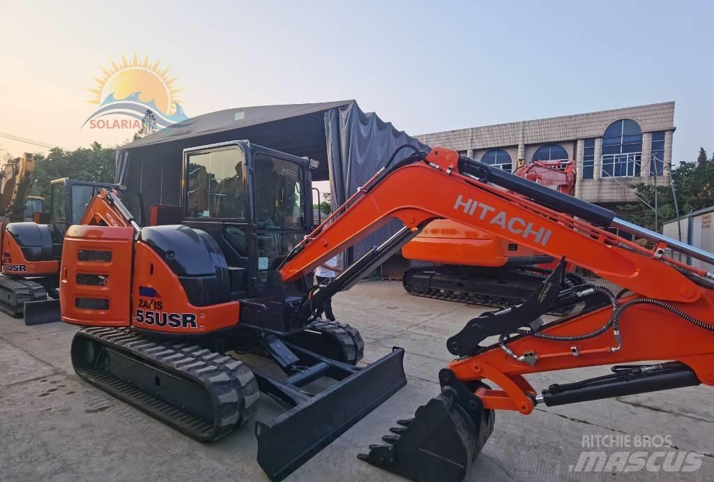 Hitachi zx55USR Minigraafmachines < 7t