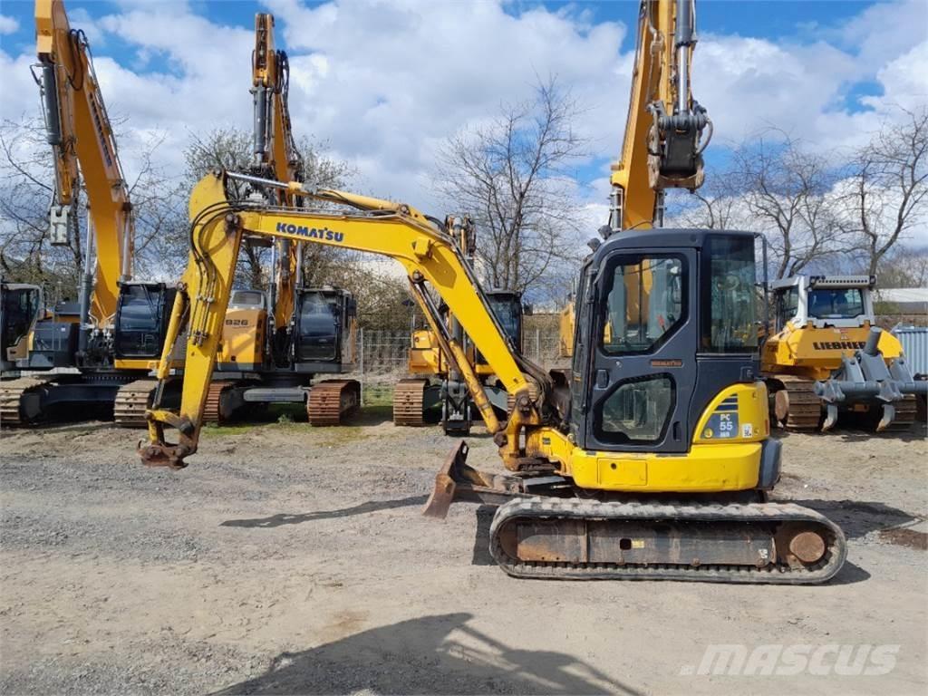 Komatsu PC55MR-3 Minigraafmachines < 7t