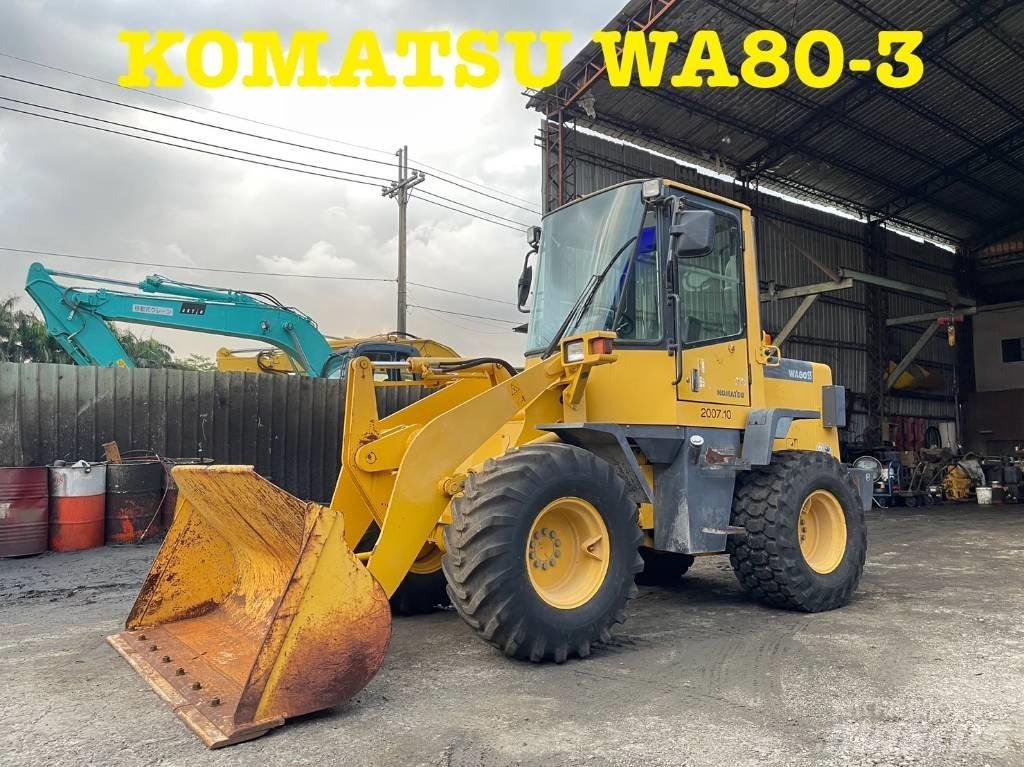 Komatsu WA80-3 Wielladers