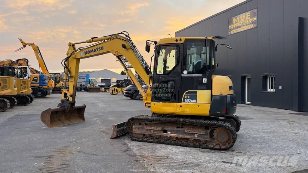 Komatsu PC 80 MR-3 Midigraafmachines 7t - 12t