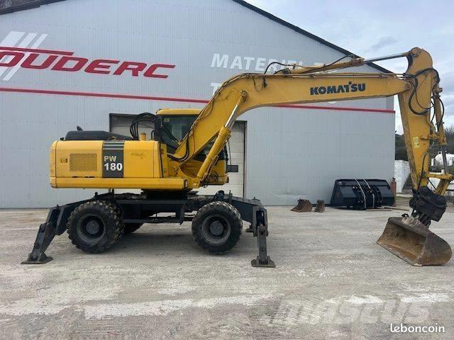 Komatsu PW 180 Wielgraafmachines