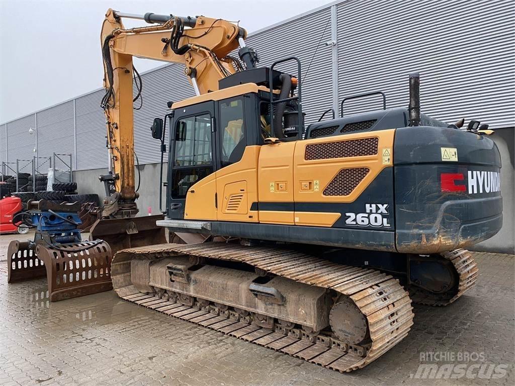Hyundai HX260 Rupsgraafmachines