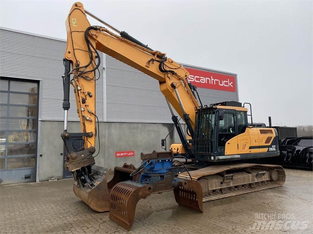 Hyundai HX260 Rupsgraafmachines