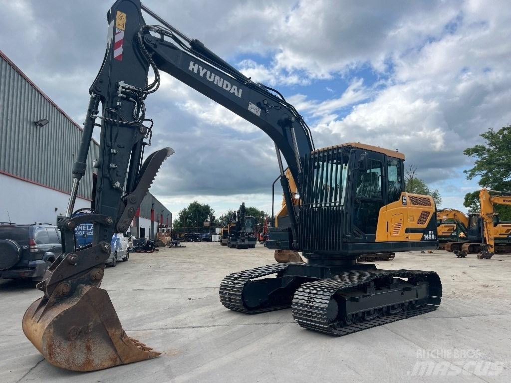Hyundai HX 140 AL Rupsgraafmachines