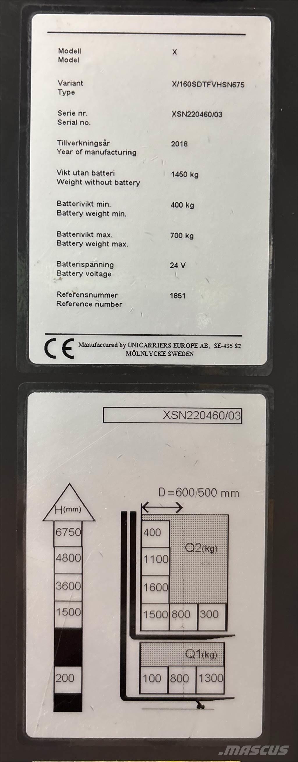 Atlet X160 Stapelaar meeloop