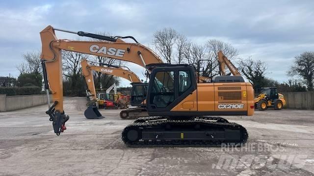 CASE CX 210E Rupsgraafmachines