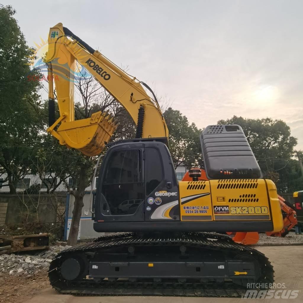 Kobelco SK 200 Rupsgraafmachines