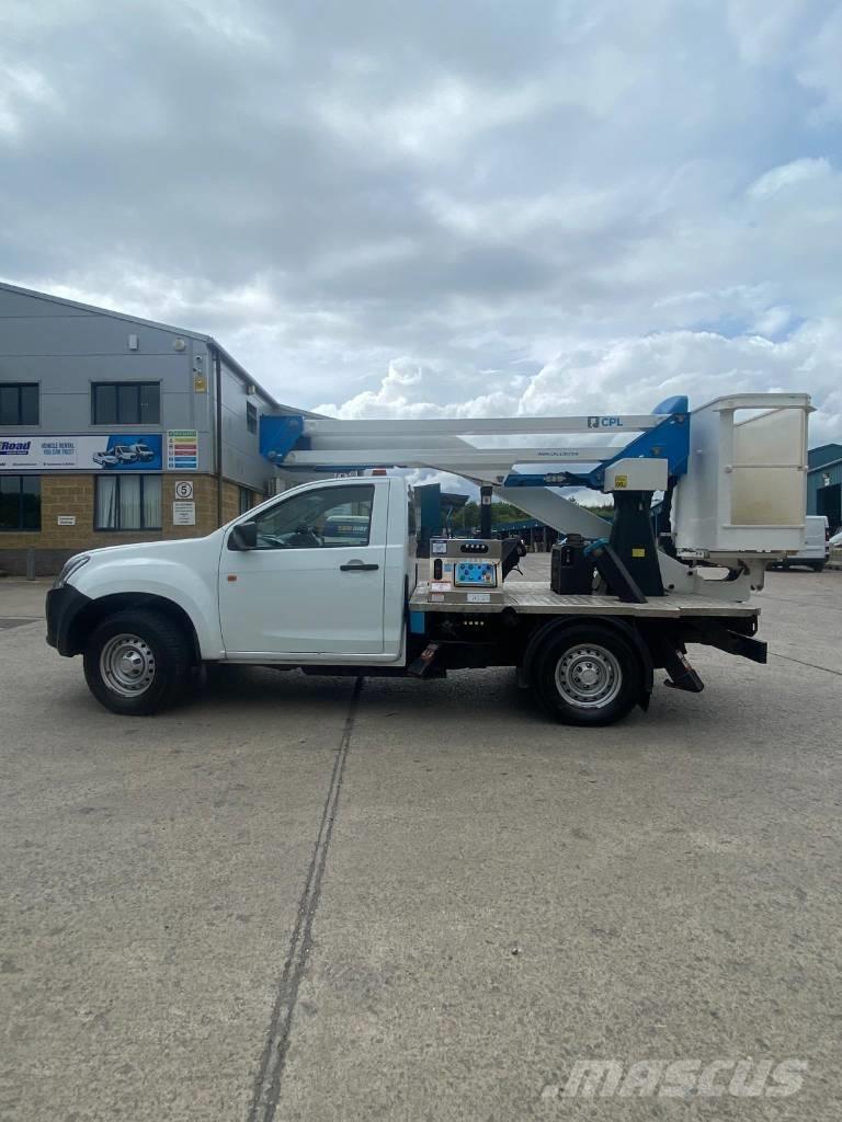 Isuzu D-Max Vlakke laadvloer met kraan