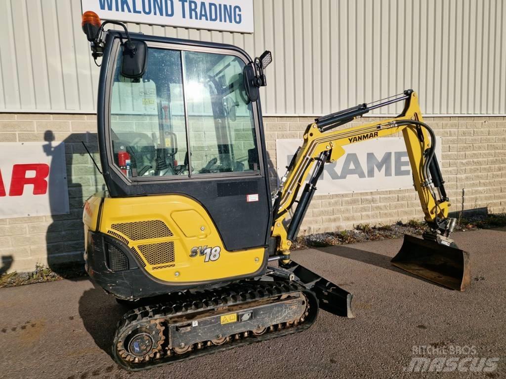 Yanmar SV 18 Minigraafmachines < 7t