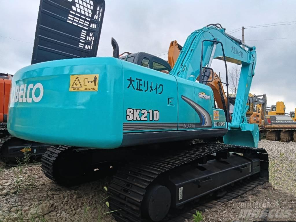Kobelco SK 210 Midigraafmachines 7t - 12t