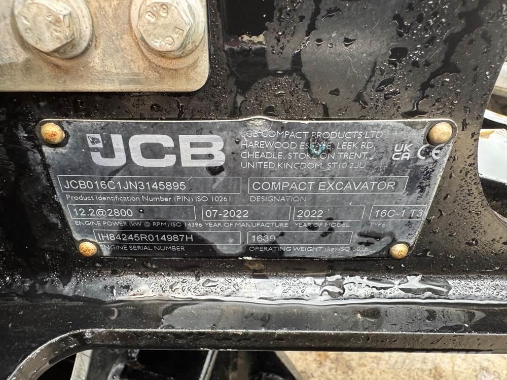 JCB 16C-1 Minigraafmachines < 7t