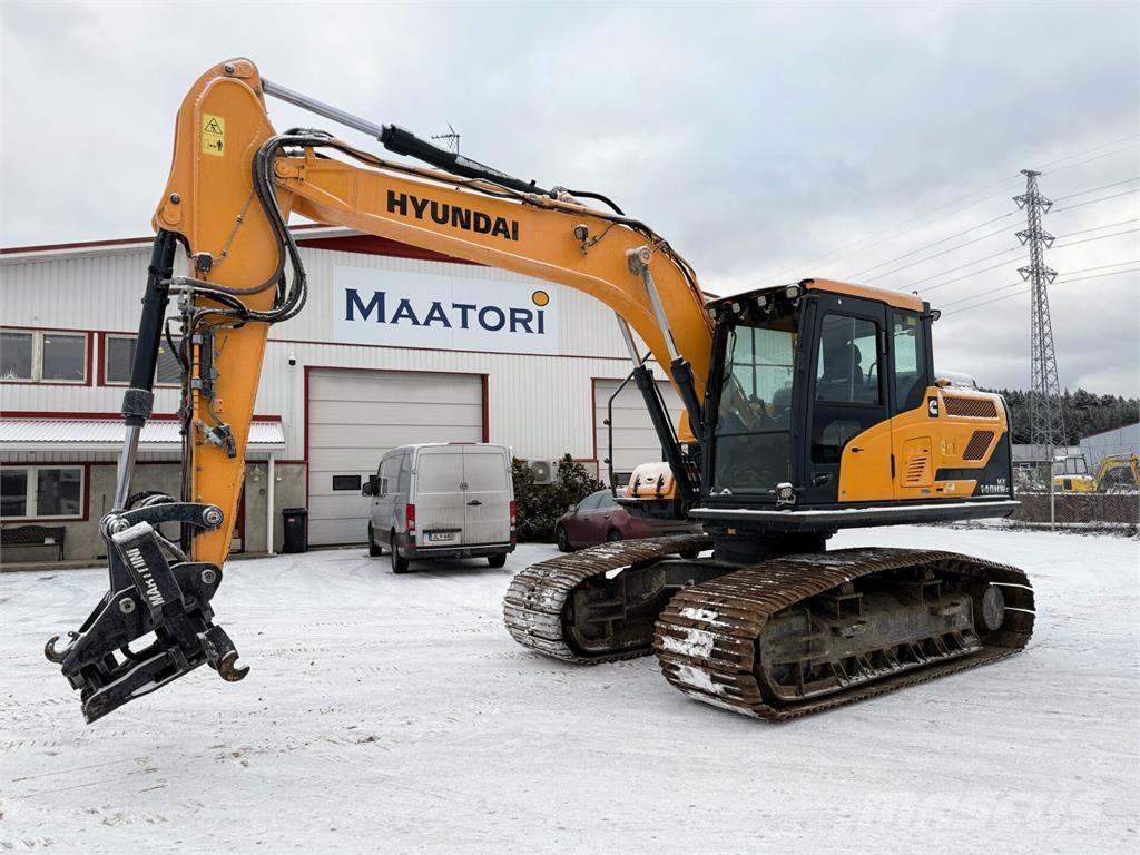 Hyundai HX140 HWC Rupsgraafmachines