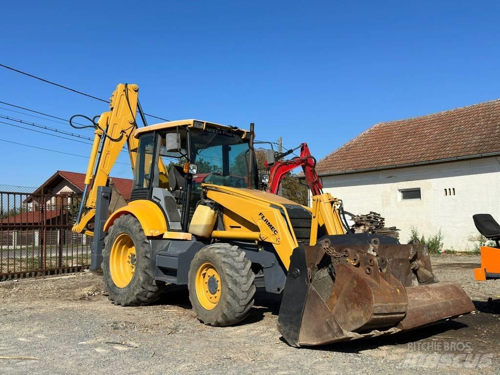 Fermec 860 Graaf-laadcombinaties