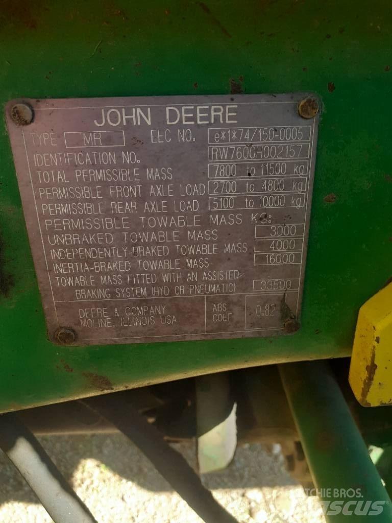 John Deere 7600 Tractoren
