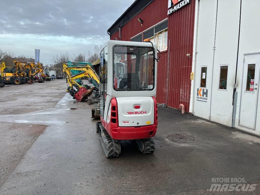 Takeuchi TB 216 Minigraafmachines < 7t