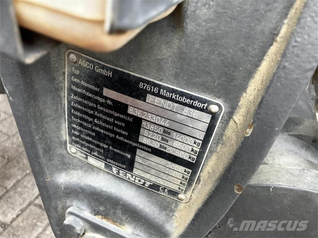 Fendt 828 Vario Tractoren