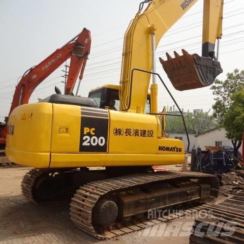 Komatsu pc200-7 Rupsgraafmachines