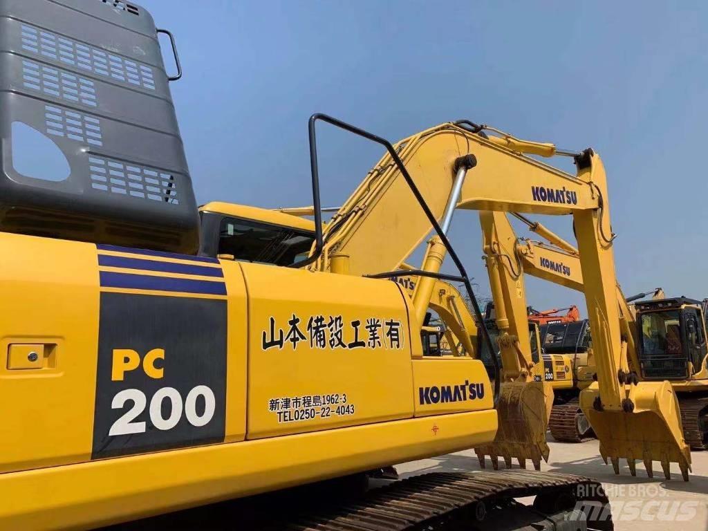 Komatsu pc200-7 Rupsgraafmachines