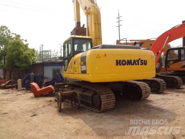 Komatsu pc200-7 Rupsgraafmachines