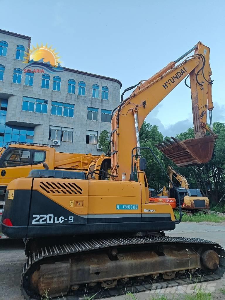 Hyundai R 220LC-9S Rupsgraafmachines