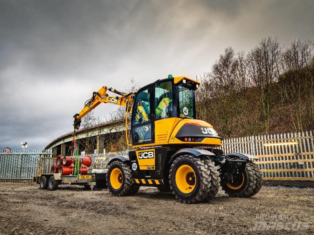 JCB Hydradig 110W Wielgraafmachines