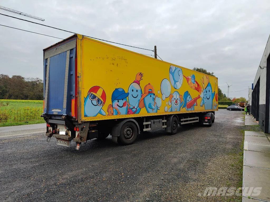 Renders X-Steering Gesloten opleggers