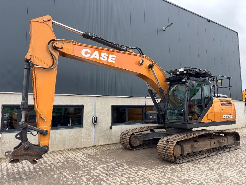CASE CX 210 D Rupsgraafmachines
