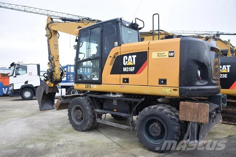 CAT M316F Wielgraafmachines