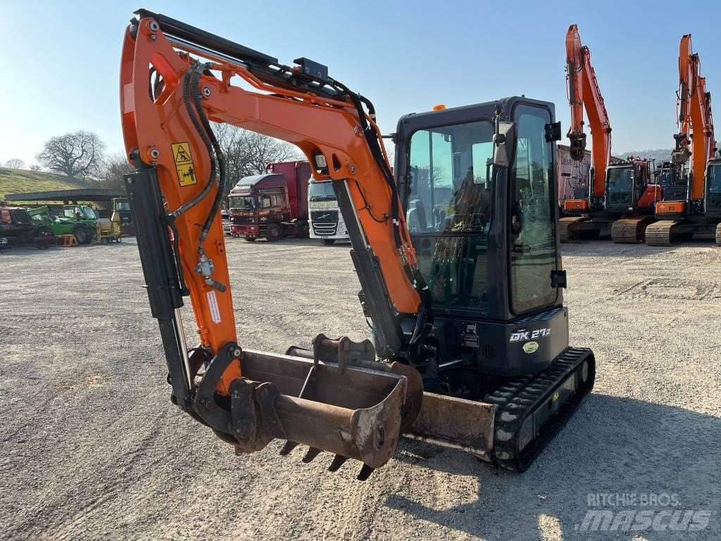 Doosan DX27z-7 Minigraafmachines < 7t